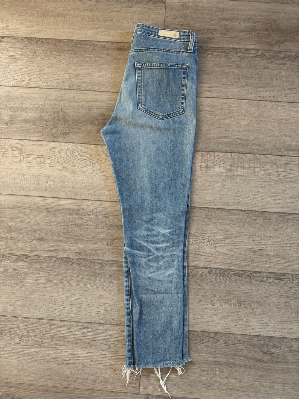 Ag Adriano Goldschmied Women Straight Leg Jeans - Light Blue
